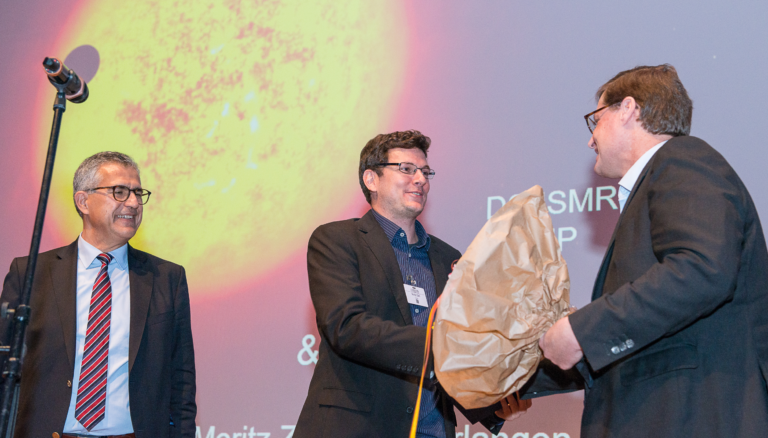 DGMP Science Award for Prof. Dr. Moritz Zaiß